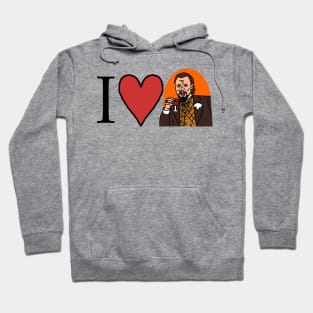 I Heart Leonardo Dicaprio My Valentine Love Hoodie